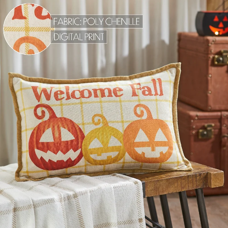 Cooling Pillows for Hot SleepersCountry Halloween Welcome Fall Pillow 14x22