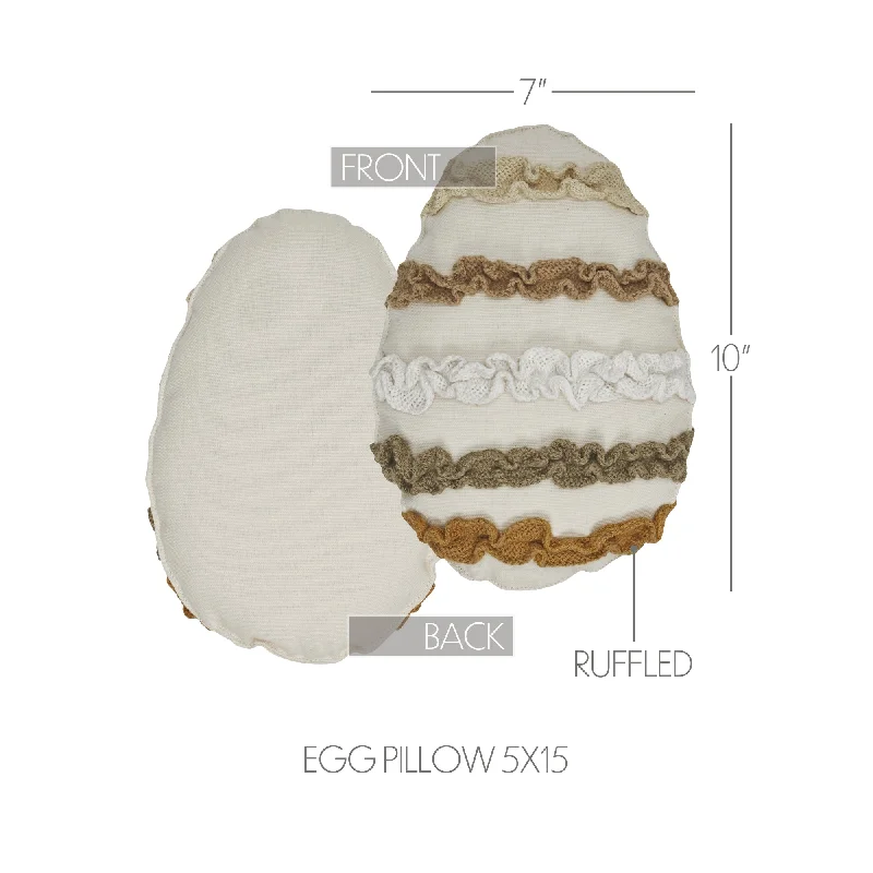 Feather Pillows for a Luxurious SleepSpring In Bloom Egg Pillow 10x7