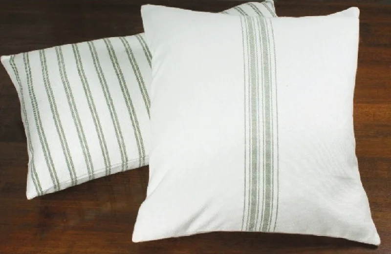 Firm Pillows for Side SleepersGrain Sack Sage Pillow Cover PC164009