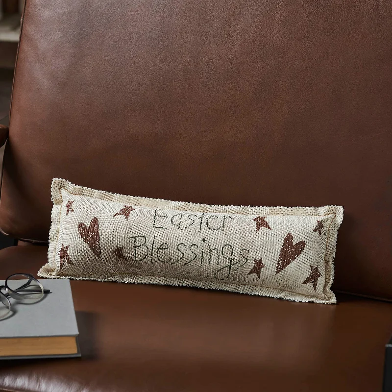 Adjustable Pillows for Customized ComfortSpring In Bloom Easter Blessings Pillow 5x15