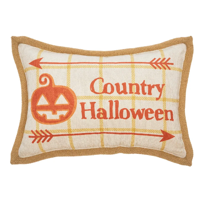 Travel Pillows for Long JourneysCountry Halloween Pillow 9.5x14