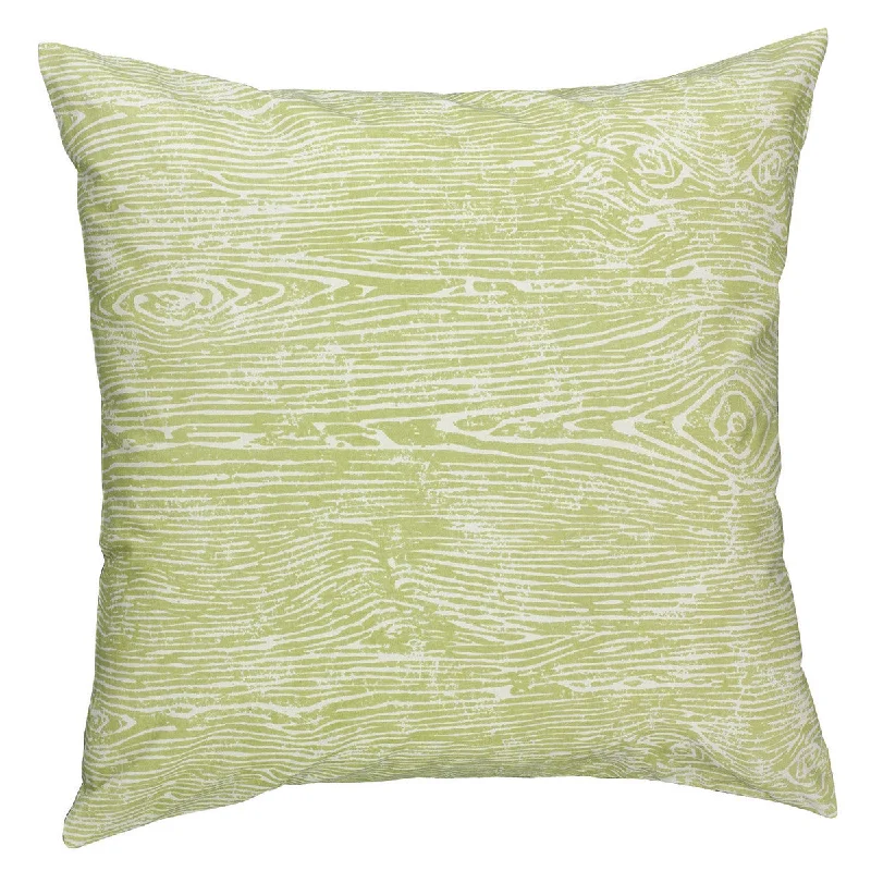 Bolster Pillows for Sofa DecorationWood Grain 18" Pillow Cover - Pistachio Set of 4 Park Designs