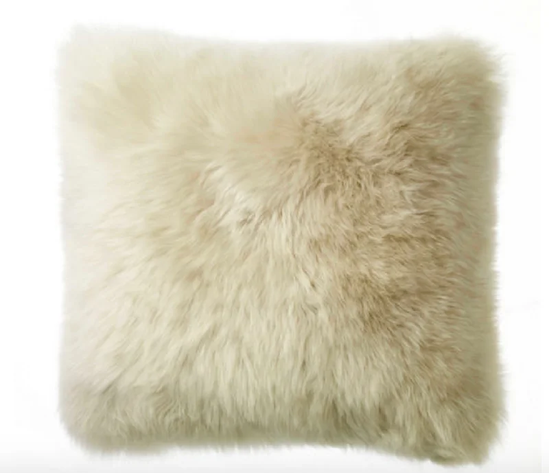 Travel Pillows for Long JourneysLong Wool Combed Sheepskin Pillow