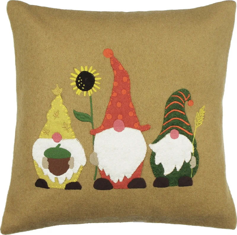 Bolster Pillows for Sofa DecorationFall Gnomes Gold Pillow PL025213