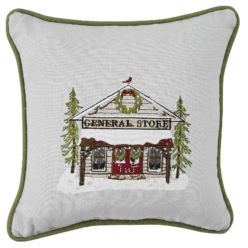 Velvet Pillows for a Touch of EleganceVintage Hometown General Store Pillow Set of 2 Park Designs