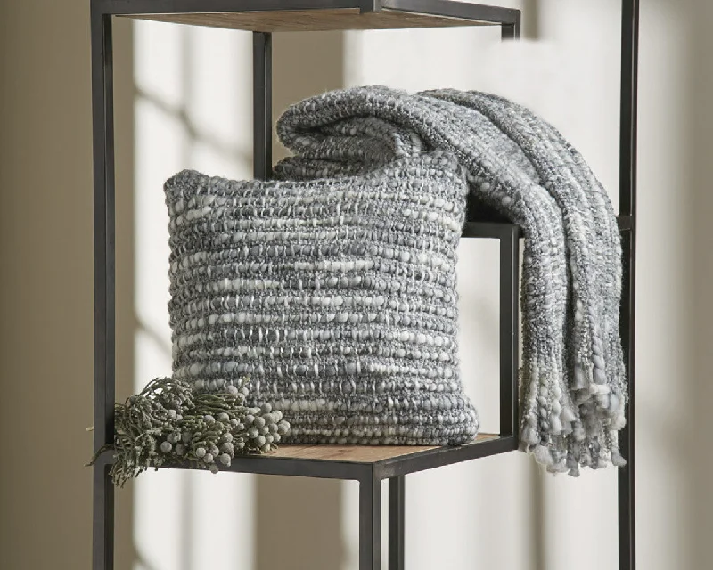 Plush Pillows for a Cozy BedChunny Throw - Gray Park Designs