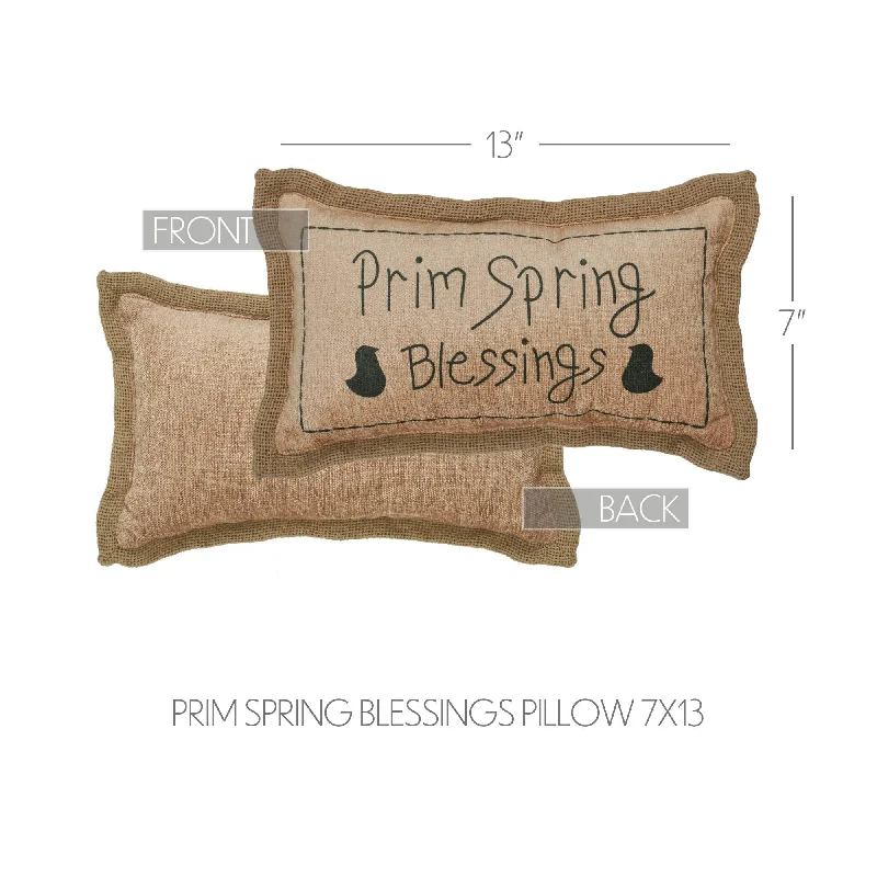 Memory Foam Pillows for Neck SupportSpring In Bloom Prim Spring Blessings Pillow 7x13