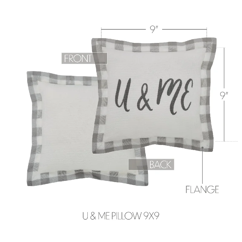 Adjustable Pillows for Customized ComfortFinders Keepers U & Me Pillow 9x9