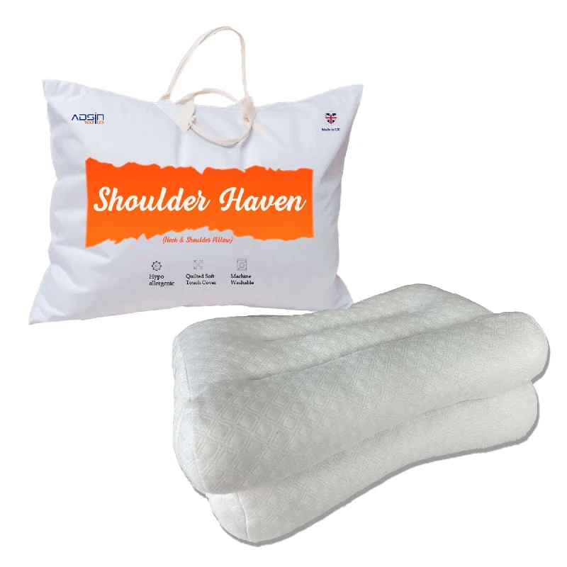 Plush Pillows for a Cozy BedMemory Foam Pillow for Neck & Shoulder - Sleep Comfort Wake up fresh