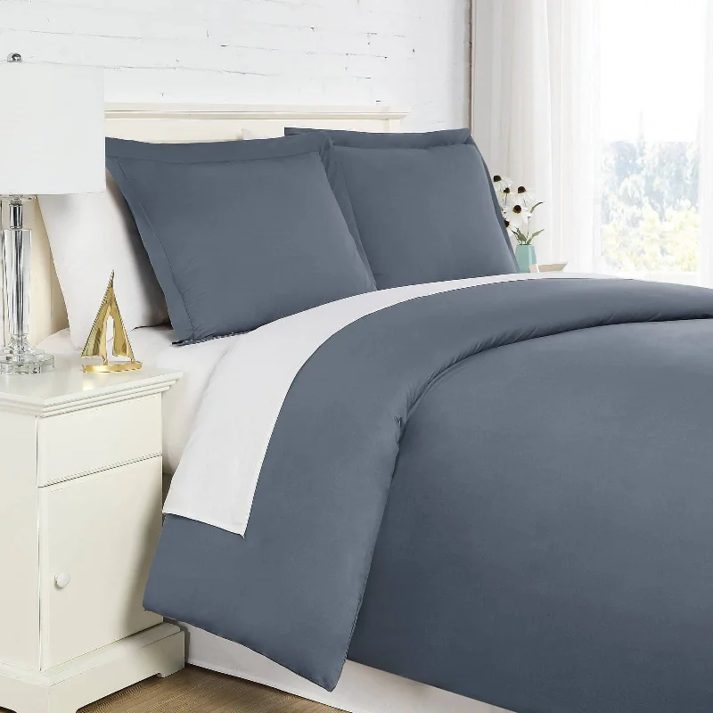 Percale Steel Blue