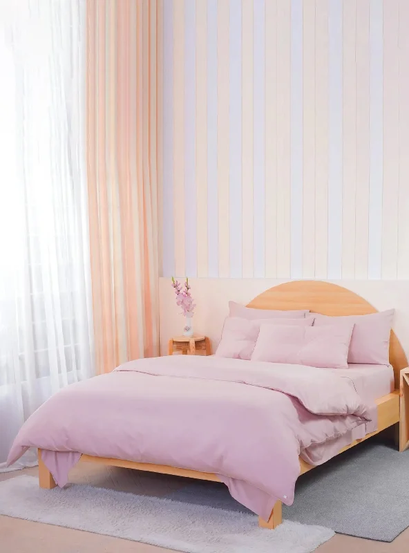 Light - blocking duvet covers for a better sleep during the dayAckly Bamboo - Blush Duvet Cover