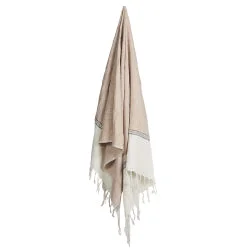 Rayon from bamboo blankets for a silky and breathable feelBiscayne Throw (130 x 170cm)