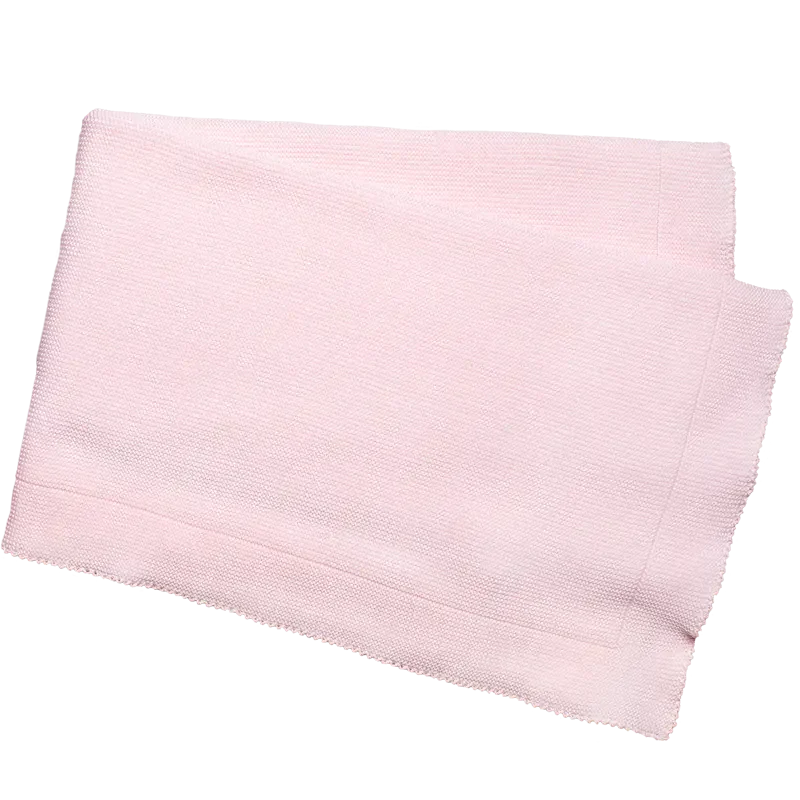 King - size blankets to cover large beds comfortablyClassic Merino Wool Blanket - Pink