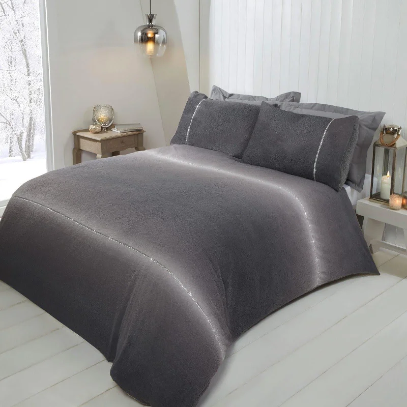 Egyptian cotton duvet covers for a luxurious and soft feelDiamante Teddy Duvet Cover Set