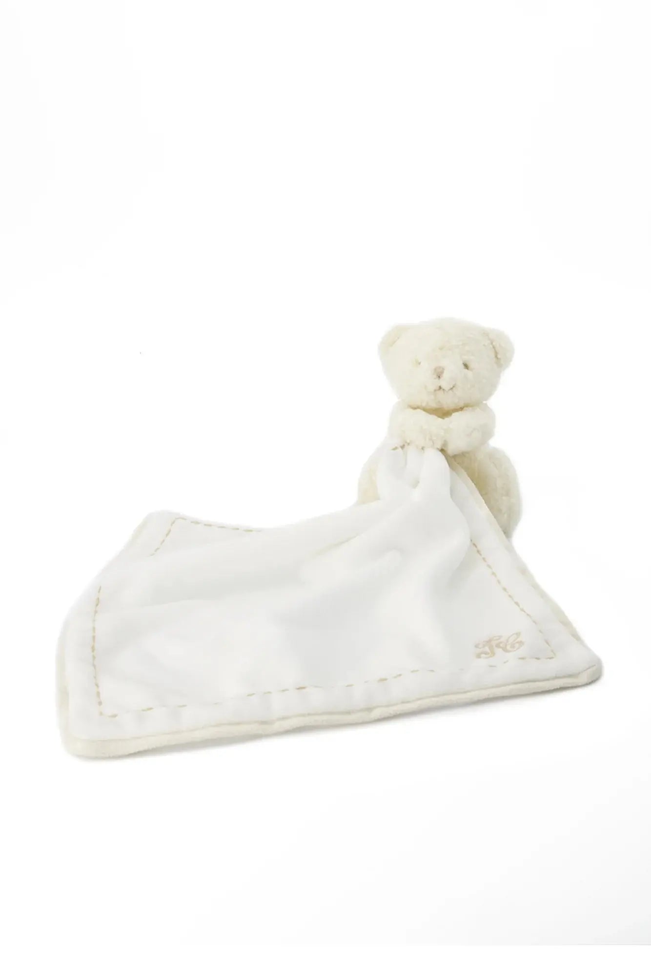 Acrylic blankets for a soft and affordable alternativeDoudou bear ivory