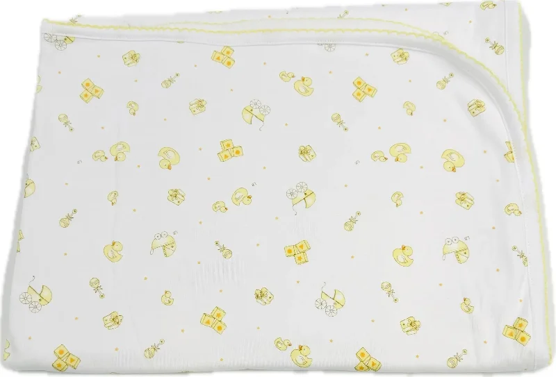 Synthetic fiber blend blankets for a budget - friendly choiceBaby blanket - Duck