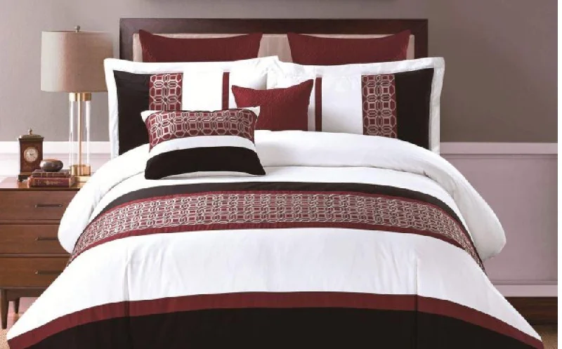 Duvet covers to match a specific bedroom color schemeDUVET COVER SET / BARCLAY - 7 PIECE