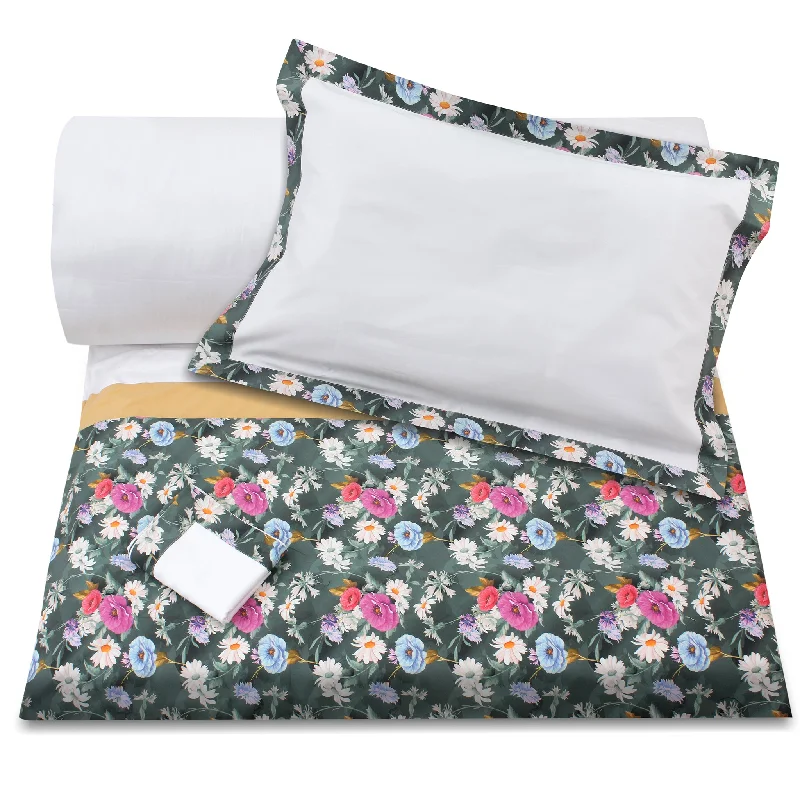 King - size duvet covers to fit large king - sized beds perfectlyForest Florals Duvet + Pillowcases