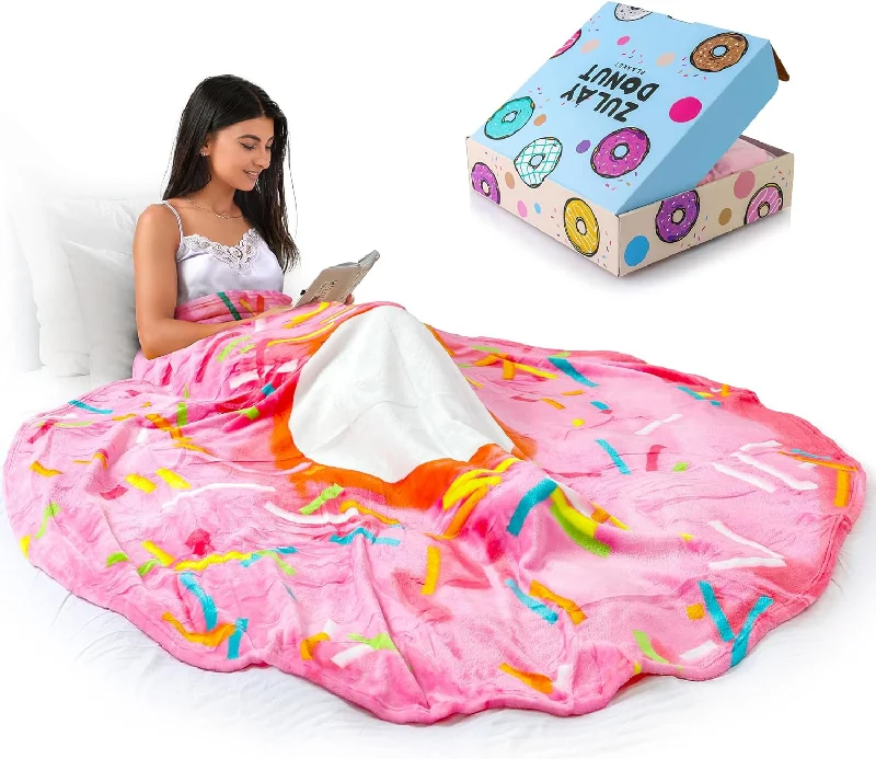 King - size blankets to cover large beds comfortablyGiant Double Sided Novelty Blanket for Adults & Kids (60 Inches)