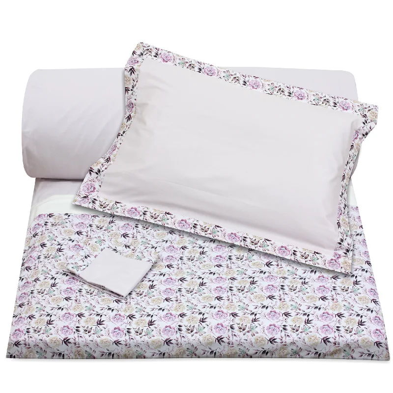 Teen - room duvet covers with trendy and age - appropriate patternsLilac Flowers Duvet + Pillowcases