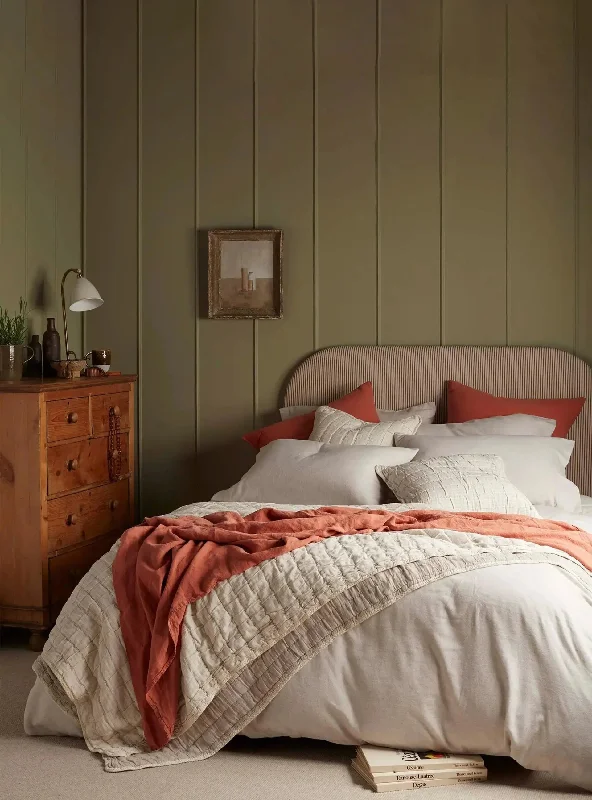 Value - for - money duvet covers that offer great quality at a reasonable priceNatural Henry Brushed 100% Cotton Bed Linen