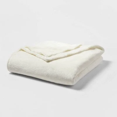 Acrylic blankets for a soft and affordable alternativeNew - King Microplush Bed Blanket Sour Cream - Threshold