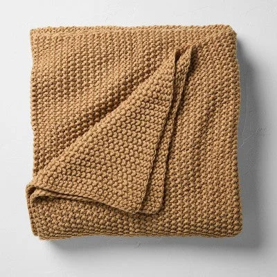 Queen - size blankets for standard - sized bedsOpen Box - Chunky Knit Bed Blanket Warm - Casaluna™