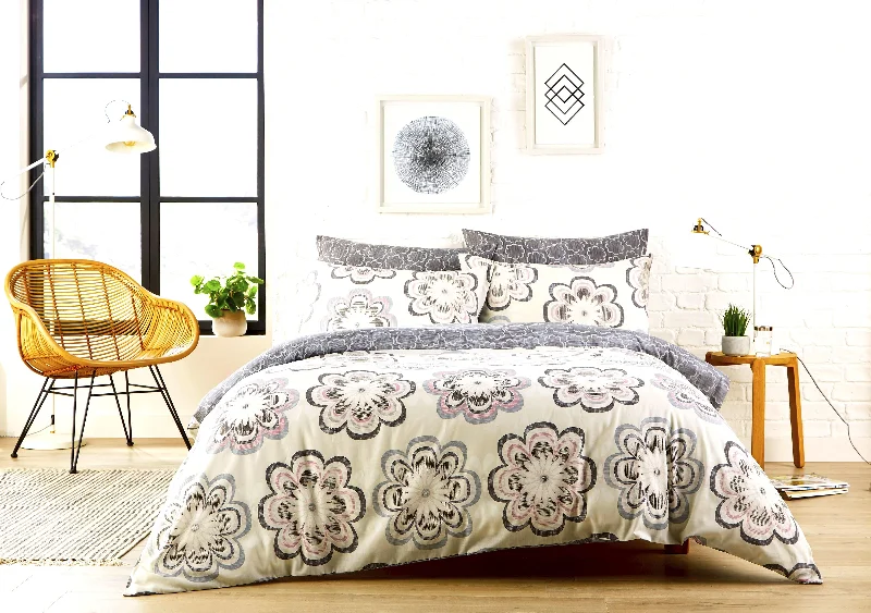 Duvet covers to match a specific bedroom color schemePeony Floral Cotton Rich Duvet Cover Set with Pillowcases Vibrant Modern Luxury Bedding Available in Single Double King Super King by OLIVIA ROCCO