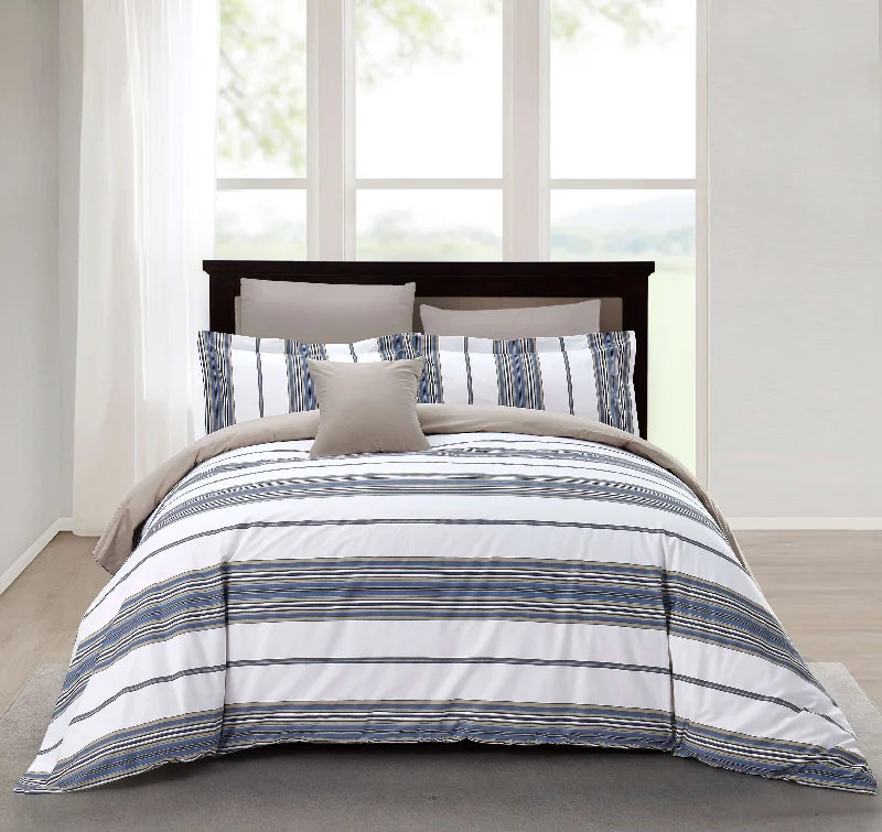 Microfiber duvet covers that are affordable and easy to care forDUVET COVER SET / RIVERRIDGE