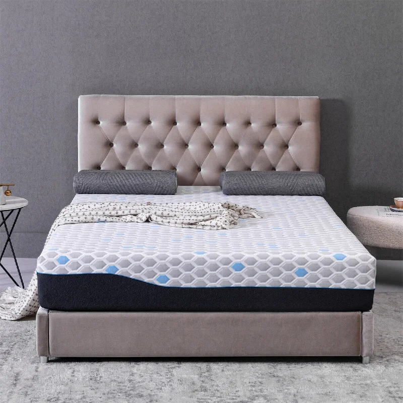 Polyester - foam mattresses for budget - friendly options10 Inch Cal King Size Memory Foam Mattress, Mattress in A Box