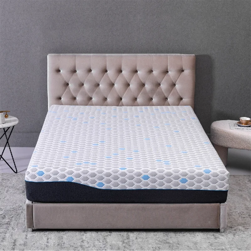 Wool - filled mattresses for natural insulation and moisture - wicking10 Inch Twin XL Size Memory Foam Mattress, Mattress in A Box