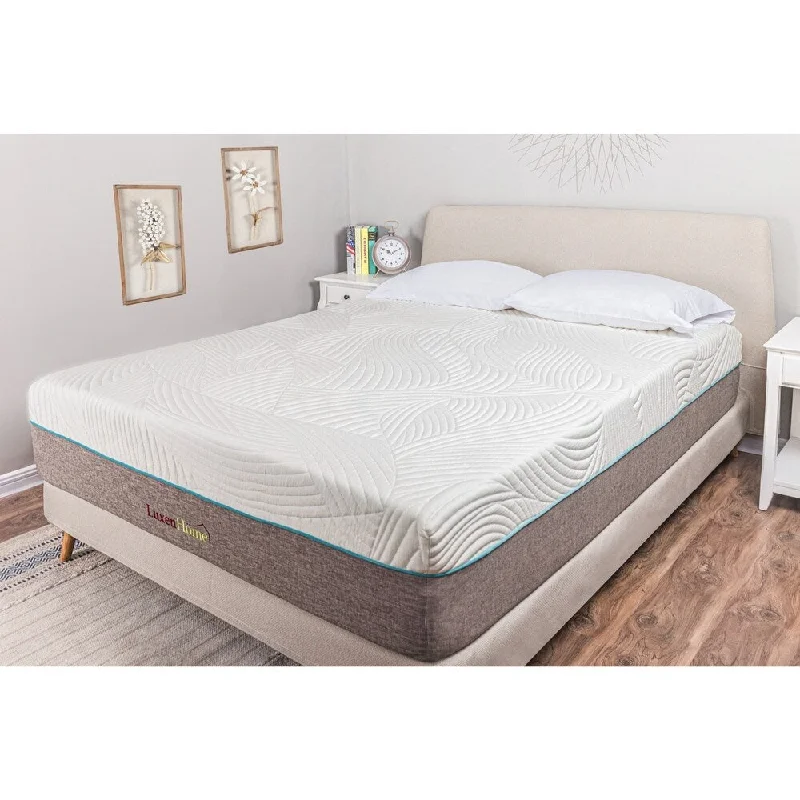 Queen - size mattresses for couples and standard bedrooms12in. Medium Gel Memory Foam Mattress