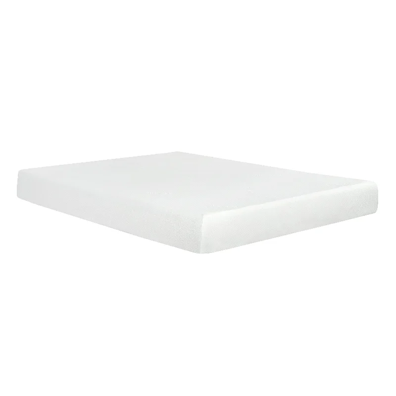 Bamboo - charcoal infused mattresses for odor absorption8 in. Medium Gel Foam Bed Mattress in a Box, White