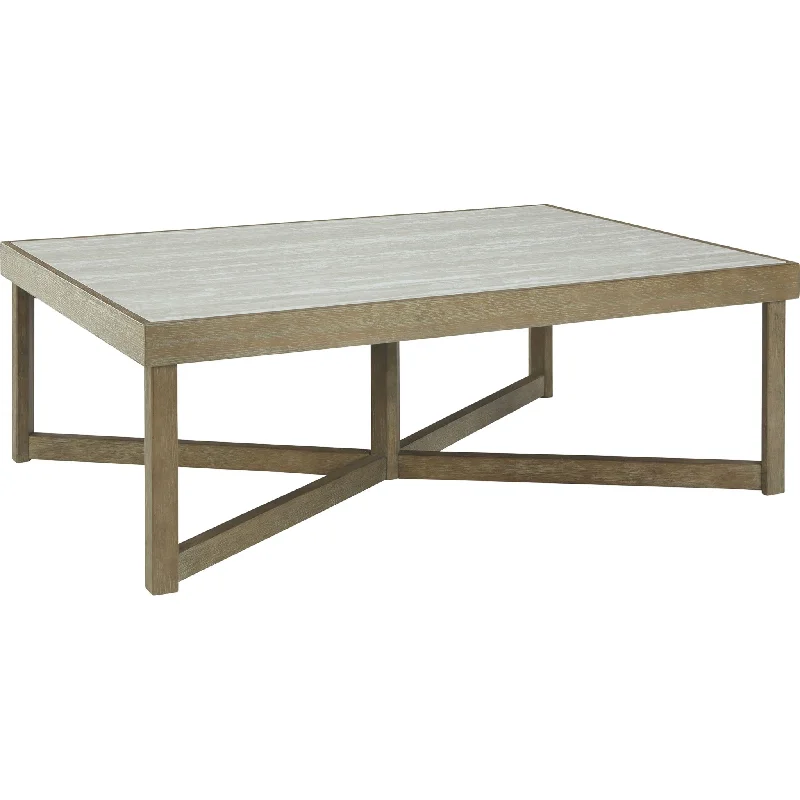 Hybrid mattresses combining foam and innerspring technologyChallene Coffee Table - Light Gray