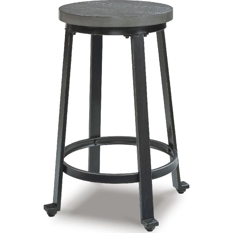 Innerspring mattresses with coil counts for supportChalliman Counter Height Stool - Antique Gray - (D307-324)