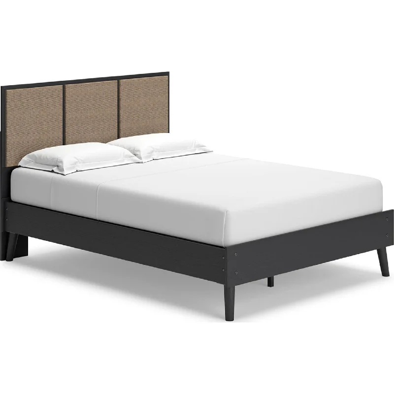 Hybrid mattresses combining foam and innerspring technologyCharlang Full Platform Bed - Two-tone