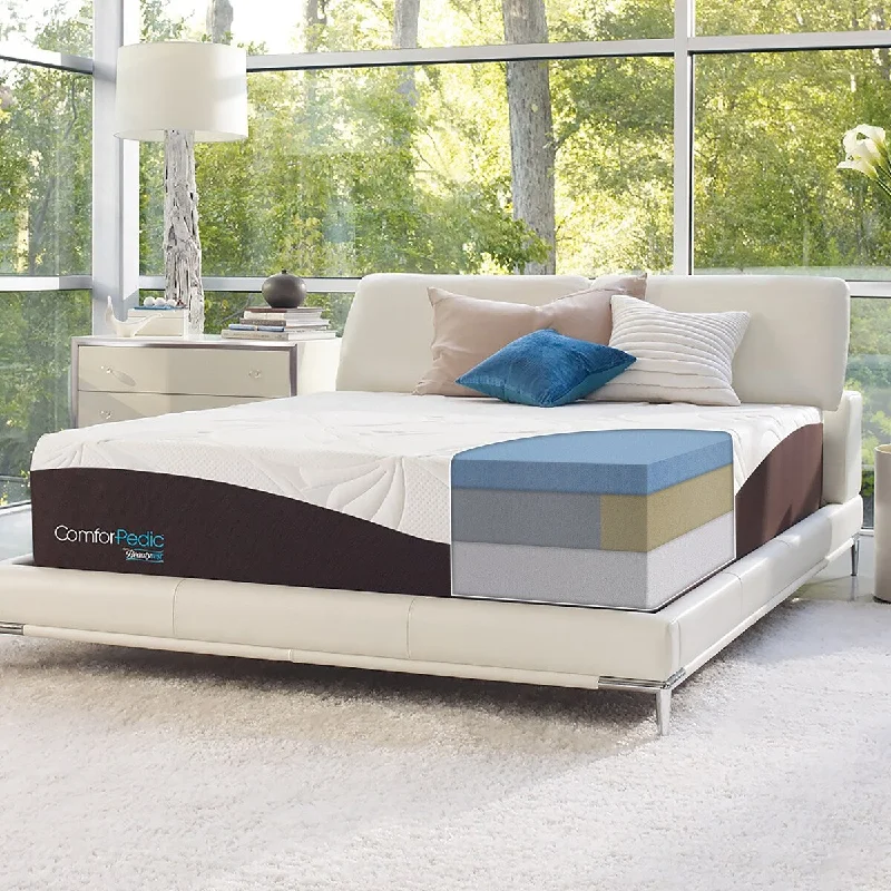 Gel - infused memory foam mattresses for cooler sleepComforPedic from Beautyrest Choose Your Comfort 10-inch Gel Memory Foam Mattress