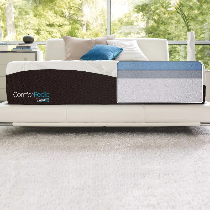 Innerspring mattresses with coil counts for supportComforPedic from Beautyrest Choose Your Comfort 8-inch Gel Memory Foam Mattress