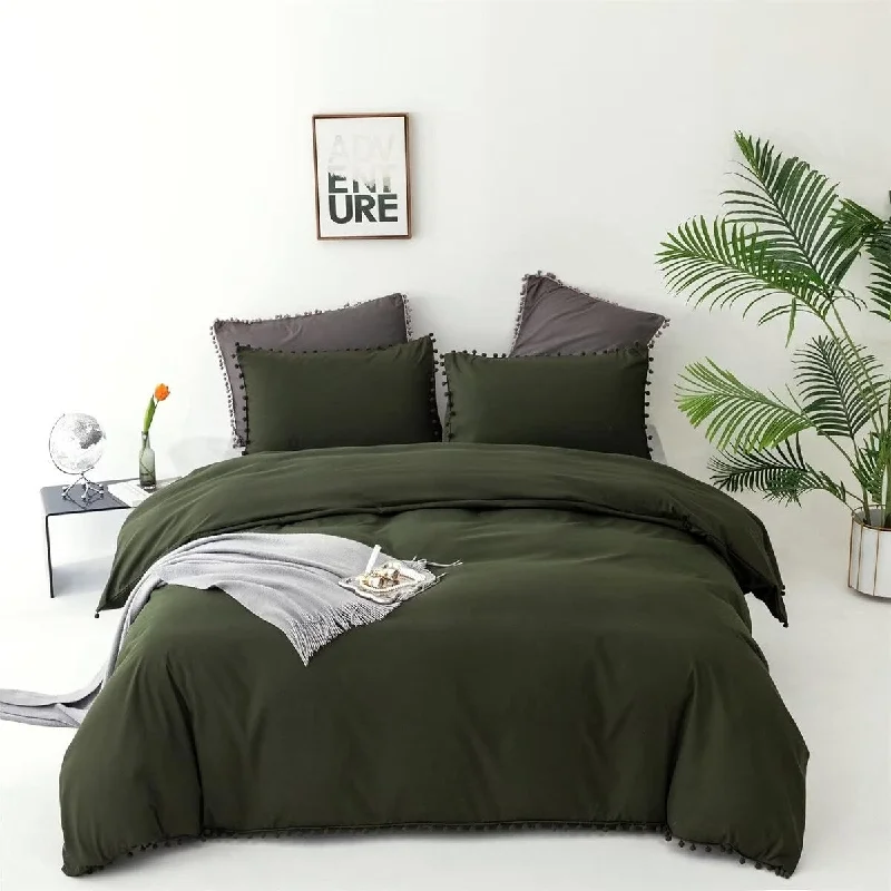 army Green Pom Pom