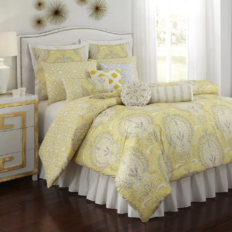 Cotton - filled comforters for a breathable and natural sleep experienceDena Home Payton Reversible Comforter