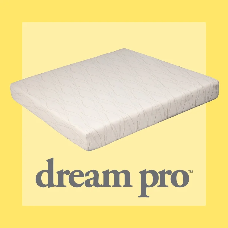 Innerspring mattresses with coil counts for supportDream Pro Restore Lunair 10-inch King-size Gel Memory Foam Mattress - White