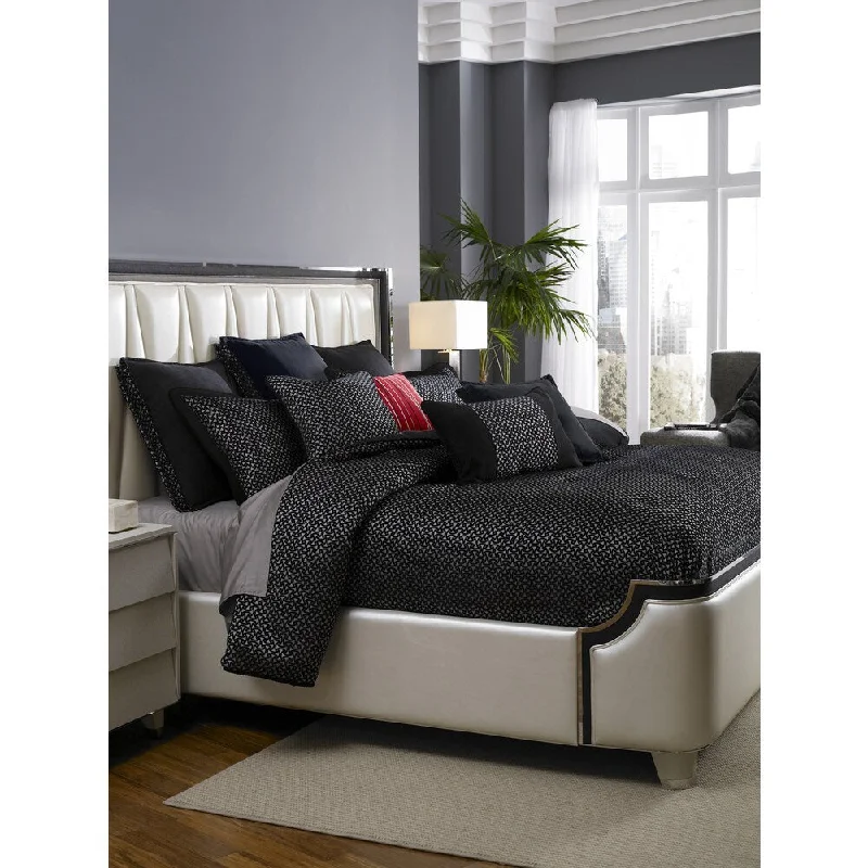 Bamboo - fiber - filled comforters with antibacterial and breathable qualitiesEmbassy Comforter Set by Michael Amini