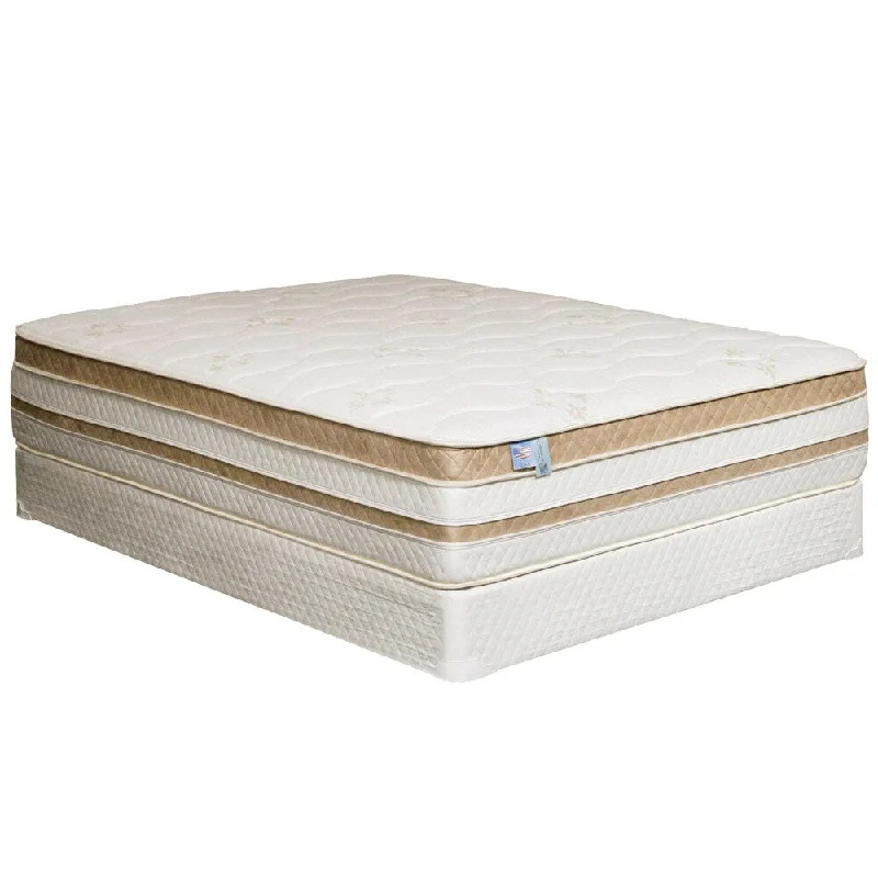 Polyester - foam mattresses for budget - friendly optionsFurniture of America Dreamax 15-inch Full-size Euro Top Gel Memory Foam Hybrid Mattress