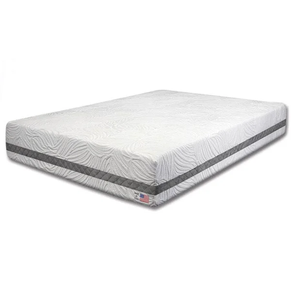 Hybrid mattresses combining foam and innerspring technologyFurniture of America Nivo Modern White 11-inch Queen Foam Mattress