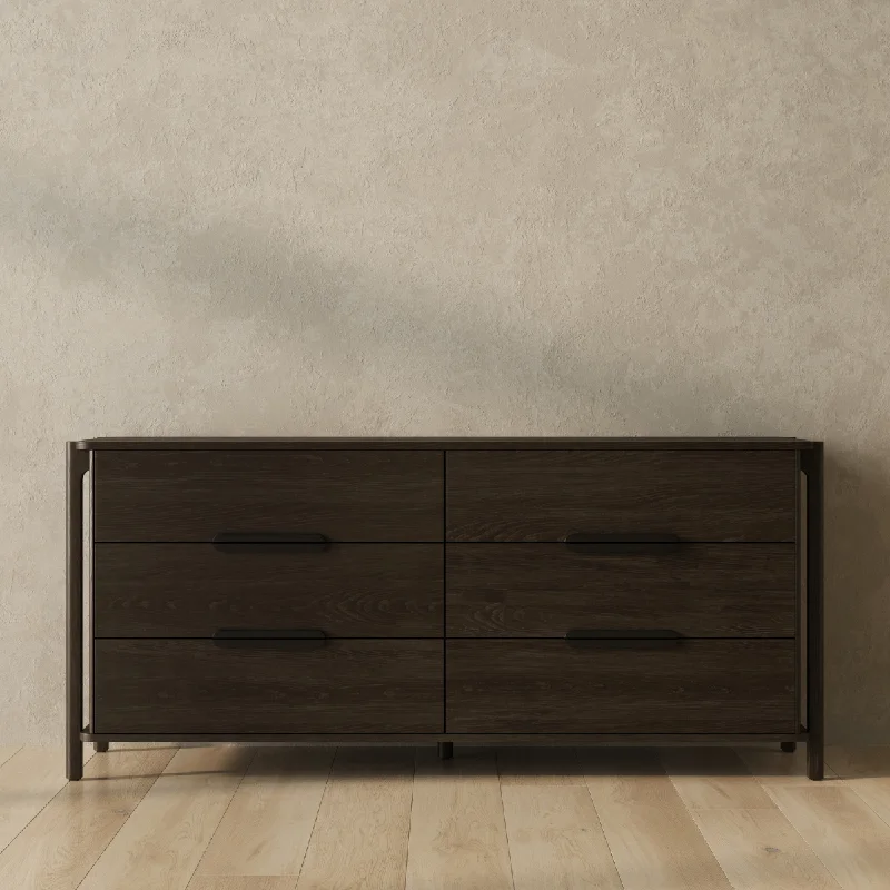 Natural latex and organic cotton blend mattressesJoin Wide Dresser by GRAYN