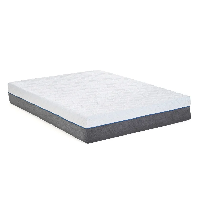 Organic cotton mattresses for a chemical - free sleep surfaceKingston White 12-inch Gel Infused Memory Foam Luxury Plush Mattress