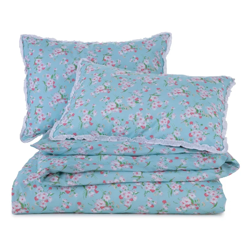 Down - filled comforters for supreme warmth and lightnessLady Pepperell Brigitte Floral Comforter Set