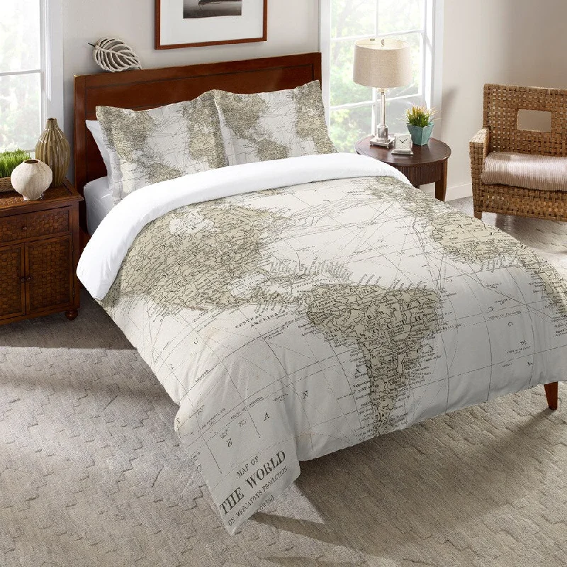 Silk - filled comforters for a luxurious and smooth touchLaural Home World Traveler Comforter