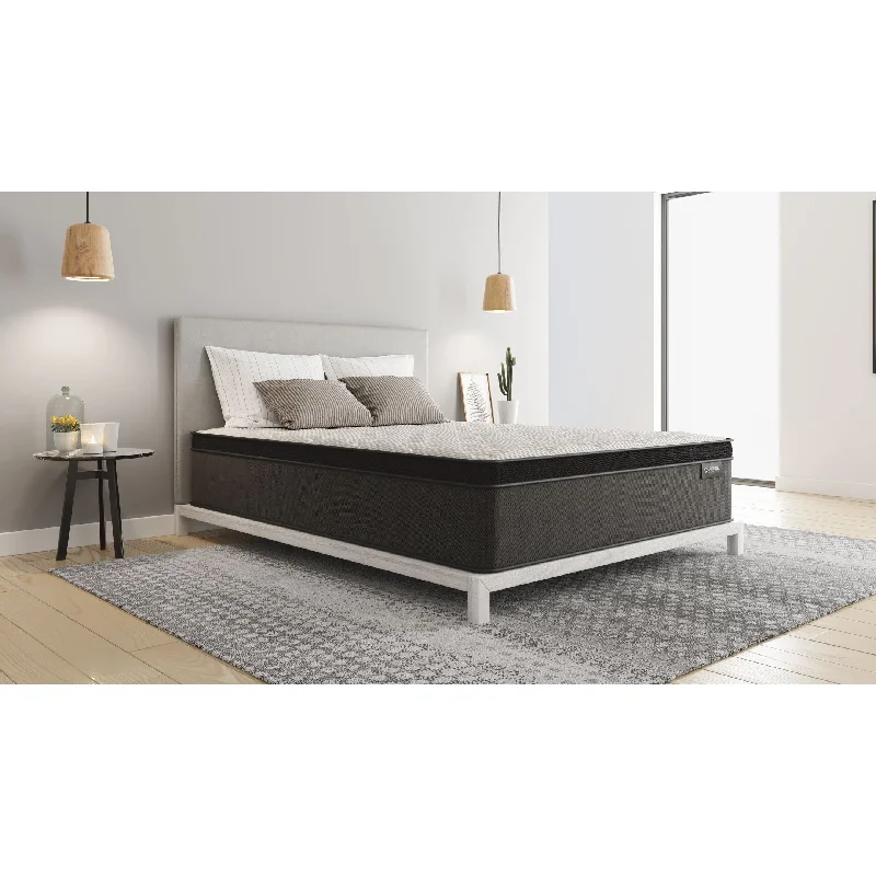 Memory foam mattresses for pressure relief and contouringLightTouch Copper Infusion Hybrid EuroTop Mattress 14-inch