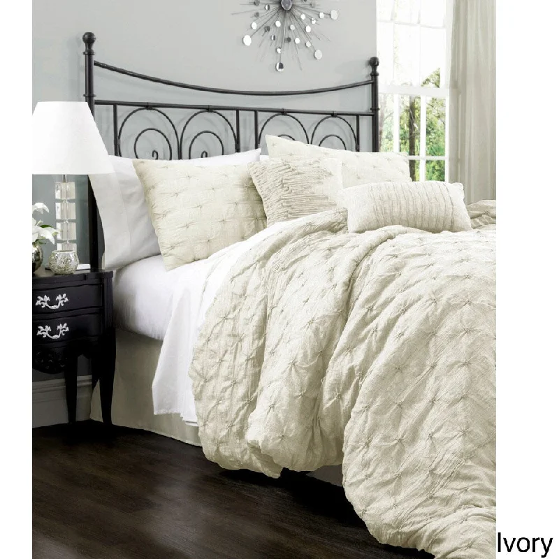 Queen - size comforters for standard queen - sized mattressesLush Decor Lake Como 4-piece Comforter Set